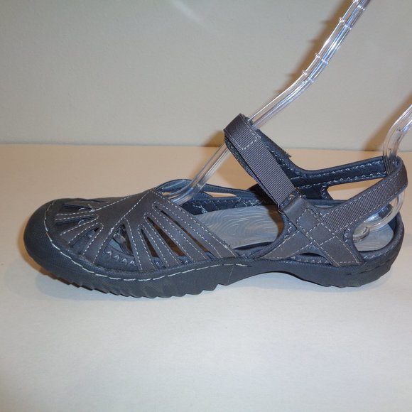 JSport Size-9 by Jambu Ladies Poppy Sandal Walking Sandals Gray / FREE SHIPPING 191609414487 | eBay